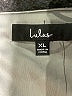 Lulus 100% Polyester Metallic Solid Silver Cocktail Dress Size XL - photo 7