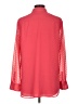 Talbots 100% Polyester Red Long Sleeve Blouse Size L - photo 2