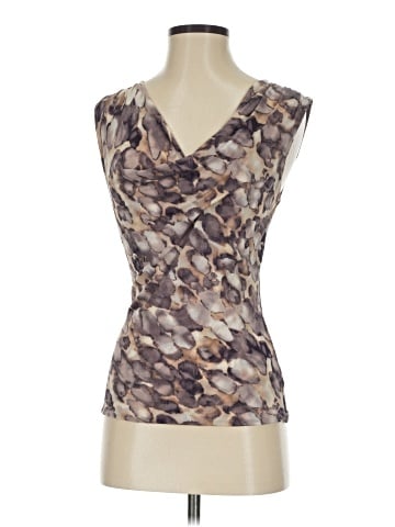 Classiques Entier Sleeveless Silk Top (view 1)