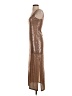 Bebe Metallic Brown Cocktail Dress Size S - photo 5