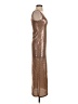 Bebe Metallic Brown Cocktail Dress Size S - photo 4