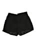 Unbranded 100% Polyester Solid Black Athletic Shorts Size 14 - photo 1