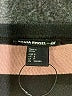 Sonia Rykiel 100% Pima Cotton Stripes Black Pullover Sweater Size S - photo 7