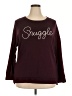 Secret Treasures Burgundy Sweatshirt Size 2X - photo 1