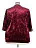 BLOOMCHIC 100% Polyester Burgundy 3/4 Sleeve Blouse Size 22 - photo 2