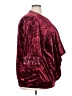 BLOOMCHIC 100% Polyester Burgundy 3/4 Sleeve Blouse Size 22 - photo 4