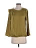 BCBGMAXAZRIA 100% Polyester Green 3/4 Sleeve Blouse Size S - photo 1