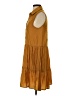 Julia 100% Polyester Brown Casual Dress Size S - photo 5