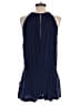 Gap 100% Rayon Solid Blue Romper Size Med Petite - photo 2