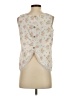 Shein 100% Polyester Ivory Sleeveless Blouse Size 4 - photo 2