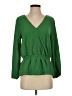 Vince Camuto Green Long Sleeve Blouse Size S - photo 1