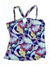 Kim Rogers Paisley Blue Swimsuit Top Size XL - photo 1