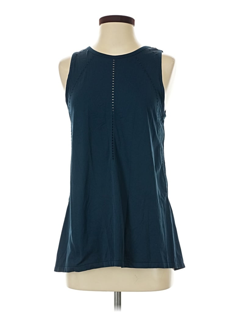 Pre-owned Athleta Sleeveless T-shirt In Blue