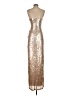 B. Smart Metallic Gold Cocktail Dress Size 5 - 6 - photo 2