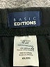 Basic Editions 100% Cotton Solid Black Casual Pants Size XXL - photo 4