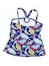 Kim Rogers Paisley Blue Swimsuit Top Size XL - photo 2