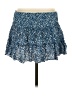 Shein Paisley Blue Casual Skirt Size 2 - photo 2