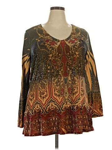 Avenue Long Sleeve Blouse (view 1)