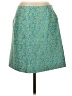 Context Paisley Teal Casual Skirt Size 4 (petite) - photo 1