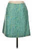 Context Paisley Teal Casual Skirt Size 4 (petite) - photo 2