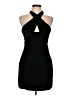 NBD 100% Polyester Solid Black Cocktail Dress Size L - photo 1