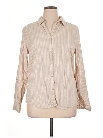 Jones New York Long Sleeve Button-Down Shirt (view 1)