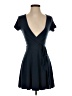Suite Benedict Solid Blue Cocktail Dress Size S - photo 1
