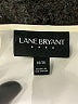 Lane Bryant Outlet 100% Polyester Ivory Long Sleeve Blouse Size 14 - 16 Plus - photo 7