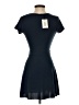 Suite Benedict Solid Blue Cocktail Dress Size S - photo 2