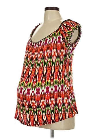 Due Time Maternity Sleeveless Blouse (view 1)
