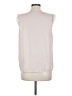 Unbranded 100% Polyester Ivory Sleeveless Blouse Size M - photo 2