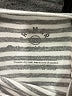 Primary Clothing Stripes Gray Long Sleeve Onesie Size 12-18 mo - photo 3