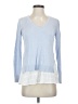 Club Monaco Blue Long Sleeve Top Size S - photo 1