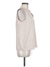 Unbranded 100% Polyester Ivory Sleeveless Blouse Size M - photo 4