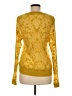 CAbi Animal Print Yellow Pullover Sweater Size M - photo 2