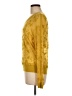 CAbi Animal Print Yellow Pullover Sweater Size M - photo 5