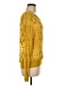 CAbi Animal Print Yellow Pullover Sweater Size M - photo 4
