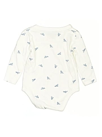 Burt's Bees Baby Long Sleeve Onesie (view 2)