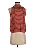 Free People Red Sleeveless Blouse Size XS - photo 1