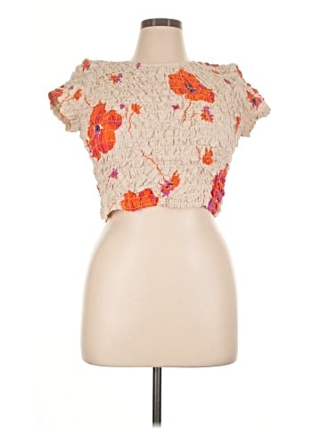 Free People Short Sleeve Blouse (view 1)