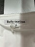 Reformation 100% Polyester Ivory White Casual Skirt Size 10 - photo 4