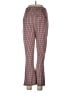 Free People Houndstooth Red Casual Pants Size 12 - photo 2