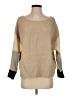 Alice + Olivia Color Block Tan Pullover Sweater Size XS - photo 1