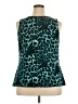 PS PerSeption Teal Sleeveless Blouse Size XL (estimated) - photo 2