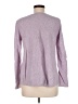 Adrienne Vittadini 100% Cashmere Purple Cashmere Pullover Sweater Size M - photo 2