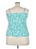 Lane Bryant Teal Tank Top Size 22 (5) - photo 2