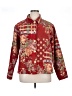 Coldwater Creek Print Red Jacket Size XL - photo 1