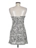 American Threads Animal Print Silver Cocktail Dress Size M - photo 2