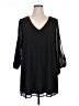 Lulus 100% Polyester Black 3/4 Sleeve T-Shirt Size XL - photo 1