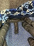 BCBGMAXAZRIA 100% Cotton Blue Cardigan Size M - photo 6